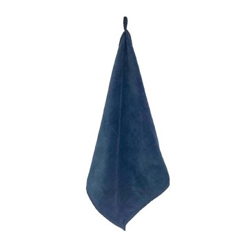 Gemini 雙星毛巾 超細纖維方巾 35*35公分 灰藍色  3條