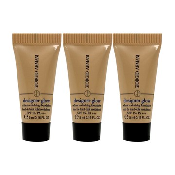 GIORGIO ARMANI 設計師水燦光影粉底 5ml*3 色號3