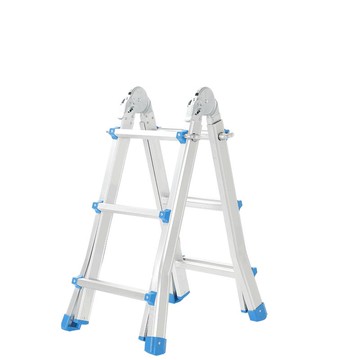 優樂悅~跨境廠家鋁合金折疊小巨人室內伸縮升降人字梯家用便攜多功能梯子