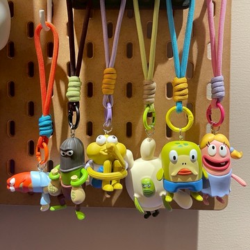 SPONGEBOB 海綿寶寶 比奇堡 立體吊飾 盲盒 "隨機出貨" 趣味 掛件