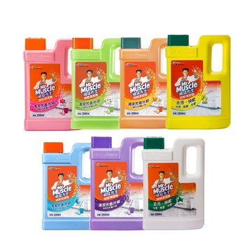 【蝦皮直營】威猛先生 地板清潔劑-2000ml (七款任選)