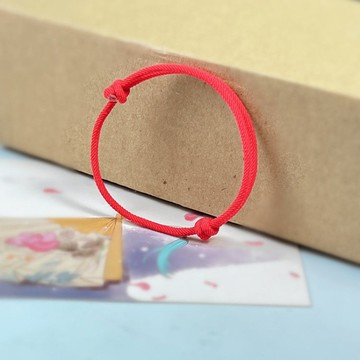 【唯家】手工编织可调节简约红绳手链手绳本命年男女情侣红绳手链脚链手饰
