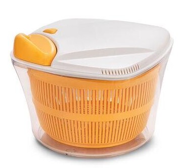 甩干機 德國蔬菜脫水器水果沙拉清洗機廚房甩干機擠水器大號瀝水籃盆