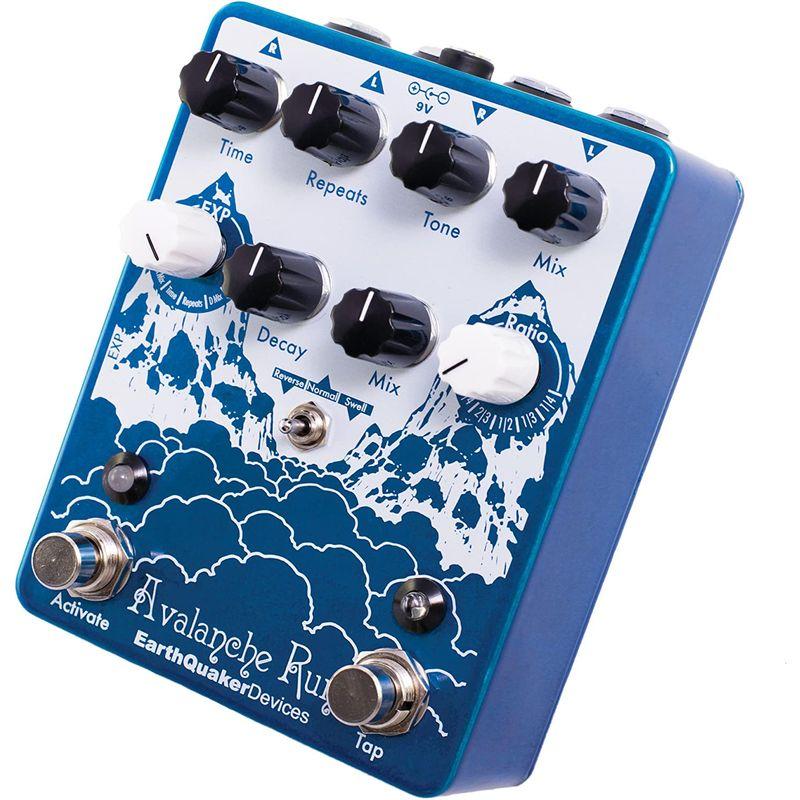 Earth Quaker Devices ステレオディレイリバーブ Avalanche Run - ギター