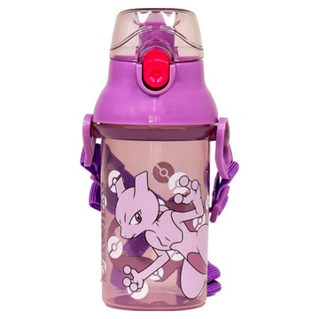 PoKeMoN 寶可夢 兒童透明直飲水壺 BPAfree  超夢 紫色  360ml  1個