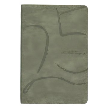 conifer 綠的事務 2025年 32K 光合軟皮方格週誌  叢林綠  1本