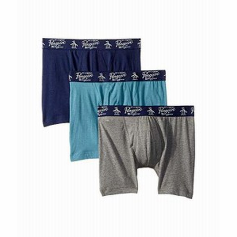 オリジナル ペンギン メンズ 下着 ブリーフ ボクサーパンツ 100 Cotton 3 Pack Boxer Brief 通販 Lineポイント最大1 0 Get Lineショッピング