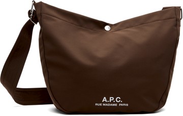 A. P.C. 棕色 Journal 斜挎包