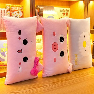 卡通毛絨玩具長條娃娃睡覺枕頭公仔床上兒童玩偶抱枕可愛女可拆洗（45cm以上的商品麻煩客人選擇宅配哦，謝謝）