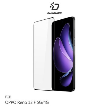 DUX DUCIS OPPO Reno 13 F 5G / Reno 13 F 4G 滿版鋼化玻璃貼 玻璃膜 鋼化膜 手機螢幕貼 保護貼