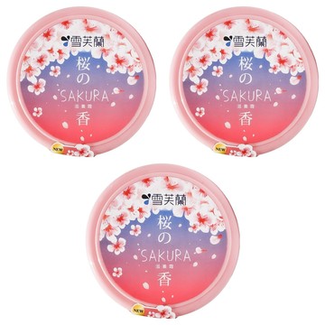 雪芙蘭 滋養霜 櫻花香氛 Moist 24技術長效保濕  60g  3罐