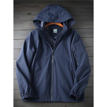 牛貨！防風防水！外貿男裝剪標尾貨戶外彈力沖鋒衣連帽夾克外套秋