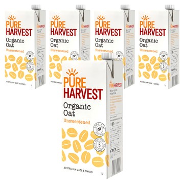 PURE HARVEST 囍瑞 澳洲有機燕麥奶  1L  5瓶