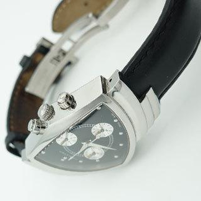 電池交換済 ハミルトン ベンチュラ クロノグラフ H244121