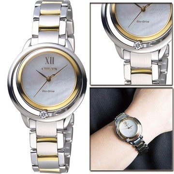 CITIZEN  L系列光動能星星閃耀晶鑽腕錶 EW5514-87D