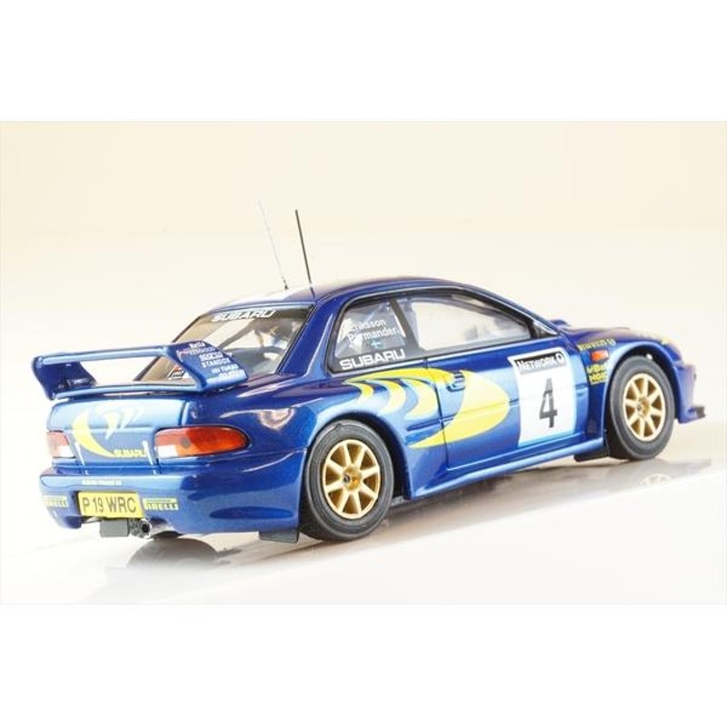 イクソ 1/43 スバル インプレッサ S5 No.4 1997 WRC RACラリー K