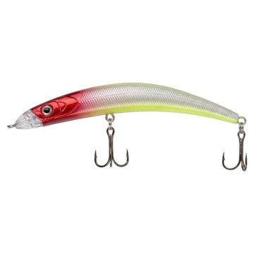Strike Pro 緊身米諾 Slinky Minnow 路亞 硬餌 魚鉤 EG-173B-F X10 8.6cm  黃色 + 紅色  6.3g  1個