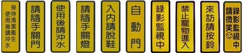 W.I.P  400 標示牌 / 個