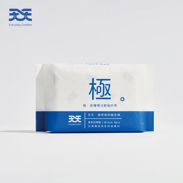 天天衛生棉量多日用28.5cm8片