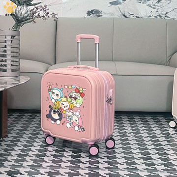 免運 行旅箱 登機箱 旅行箱 拉桿箱 蛋仔兒童行李箱女孩可坐騎小型輕便18寸登機小學生旅行登機密碼箱 特價出 現貨syej