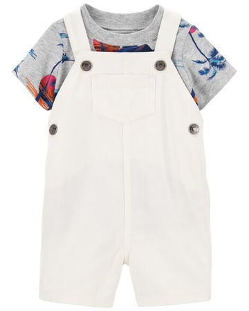 Baby 2-Piece Tee & Shortall Set