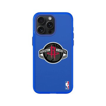 iPhone 15 Pro Max Clear 激光藍 - NBA - Logo-休士頓火箭 Houston Rockets