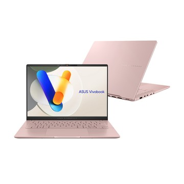 ASUS Vivobook S14 OLED 14吋AI輕薄OLED筆電粉色(Ultra5 226V/16GB/512G/WIN11/S5406SA-0078C226V)