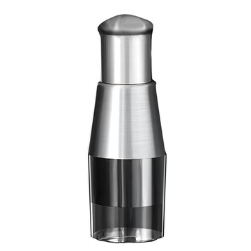 易購 拍拍刀壓蒜器 輕鬆壓蒜末 耐用 透明集蒜盒  1個  不銹鋼