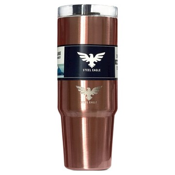 STEEL EAGLE 304不鏽鋼真空冰鋒杯  玫瑰金  1個  900ml