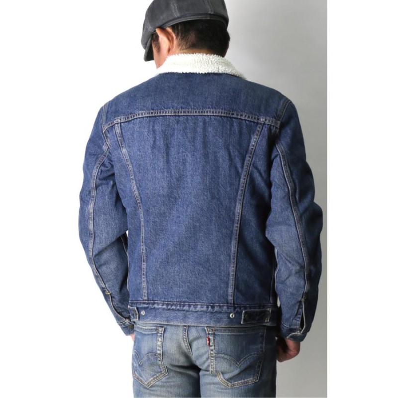 リーバイス) Levi's TYPE 3 トラッカー ジャケット デニムジャケット Gジャン 裏 ボアフリース メンズ レディース |  LINEブランドカタログ