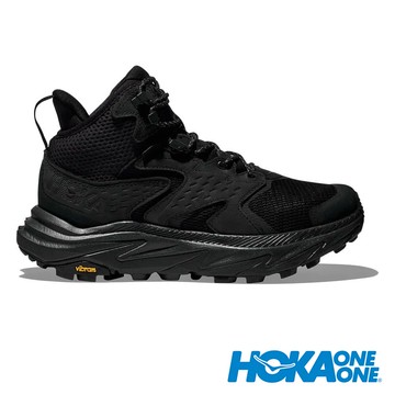 【HOKA】男Anacapa 2 Mid GTX中筒健行鞋『黑』1141633 戶外 露營 登山 健行 運動 休閒 時尚 運動鞋 健行鞋 登山鞋 Gore-tex