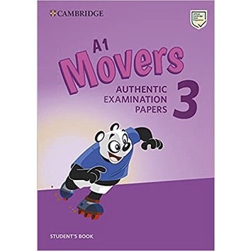 <麗文校園購> YLE劍橋兒童英檢官方全真考題本3（A1 Movers）（全真題本）（答案另售，CD已絕版）9781108465137 ⭐自學者建議將考題本、CD、答案本各自加入購物車，方能獲得完整教材⭐