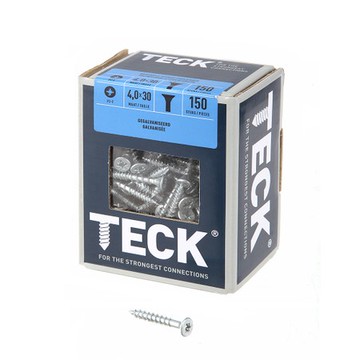 米字木螺絲 M4x30 150入