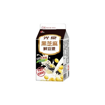 [家速配]光泉黑芝麻鮮豆漿400ml※實際到貨效期約4天以上