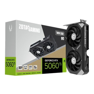 ZOTAC 索泰 RTX 5060 TI 16GB Twin Edge OC 顯示卡+全漢FSP VIC GD 650W ATX3.1 金牌直出 電源供應器