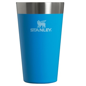 STANLEY 台灣公司貨 ​​​冒險系列 真空不銹鋼 品脫杯  晴空藍  1個  470ml