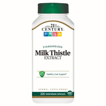 Milk Thistle Extract 200 Caps by 21st Century