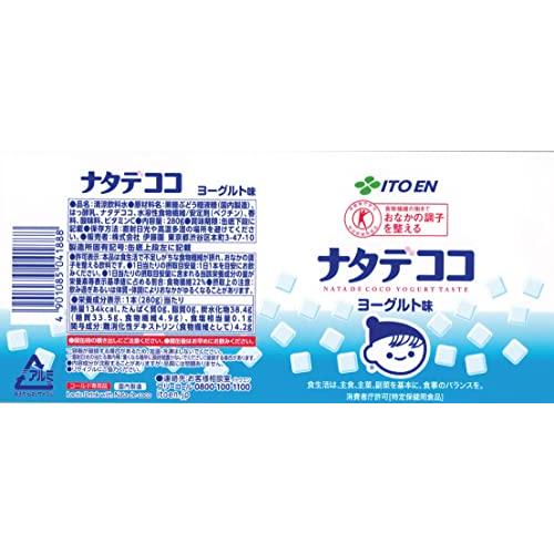 チチヤス [トクホ]伊藤園 ナタデココ ヨーグルト味 (缶) 280g×24本