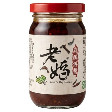 老媽拌麵 麻辣拌醬  225ml  1罐
