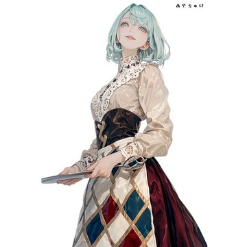 【9 月新作】07-143-0169 人物貼紙 幻想復古浪漫喫茶