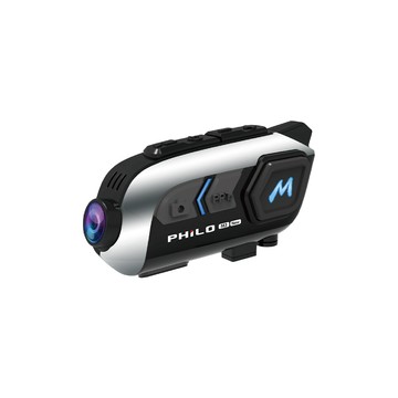 PHILO 新獵鯊M3NEW 9小時錄影續航 安全帽藍芽耳機 行車紀錄器【贈64G記憶卡】(藍芽安全帽/機車行車紀錄器)