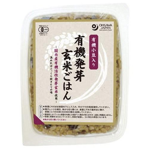 有機小豆入り発芽玄米ごはん 160g