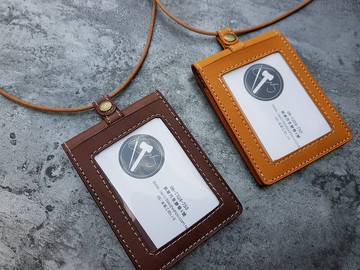 【客製化禮物】翻頁式/多夾層/證件套-直式 生日禮物 新年禮物