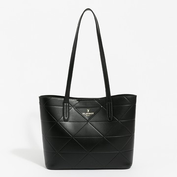 PLAYBOY - 托特包  Linear Elegance系列 - 黑色