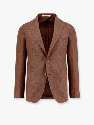 Montecarlo linen and cotton blazer - TAGLIATORE - gender_Man