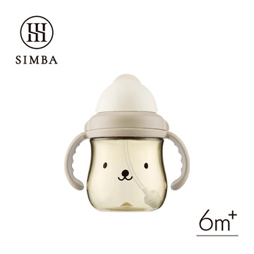 小獅王辛巴 好樂飲PPSU防漏滑蓋學習水杯250ml