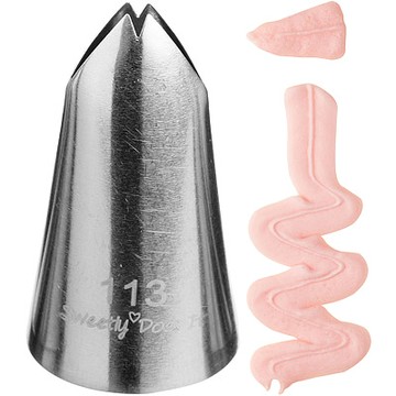 《Sweetly》葉齒花嘴-1.7cm-- 擠花嘴