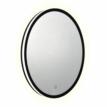 【H&R安室家】布魯托 智能LED發光觸控圓型燈鏡 ZA0197(掛鏡/浴鏡/化妝鏡/鏡子)