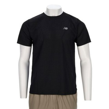 New Balance NB 男款 黑色 美規 上衣 運動 休閒 短袖 MT51208BK