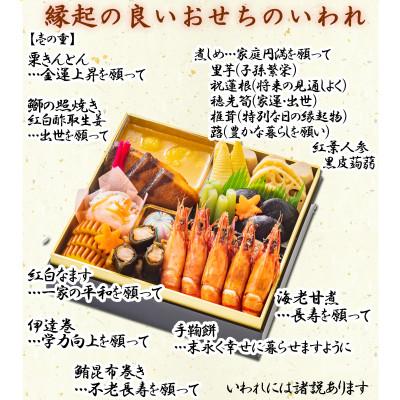 ふるさと納税 沼津市 おせち料理二段重